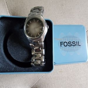 Fossil stainless steel watch